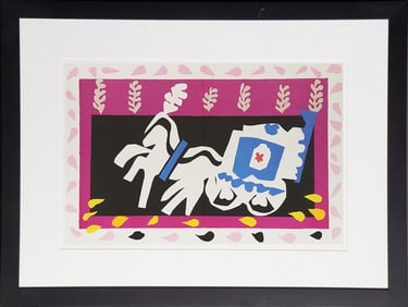 After Henri Matisse, L'Enterrement de Pierrot (Pierrot's Funeral), Lithograph