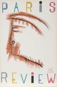 Ben Shahn, Paris Review, Lithograph on Arches