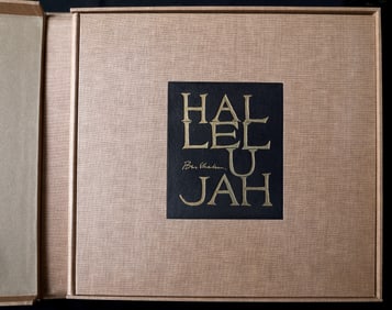 Ben Shahn, Hallelujah, Book of 24 Lithographs