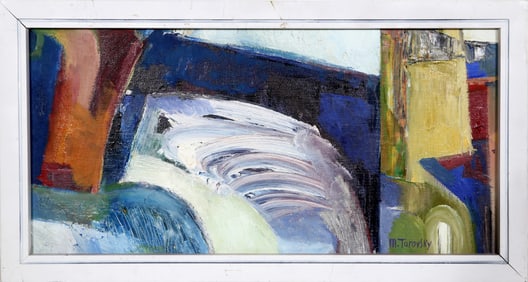 Mikhail Turovsky, Venice Capriccio #49, Oil on Board