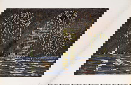 Rita Finnegan, Chain Reaction, Monoprint