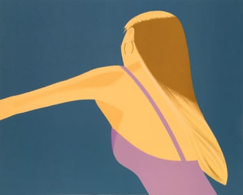 Alex Katz, Night: William Dunas Dance 1 (Pamela), Lithograph on Arches