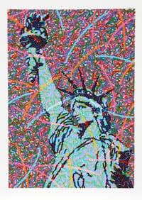 Greg Constantine, Saint Liberty, Screenprint