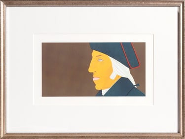 Alex Katz, George Washington from Spirit of Independence, Kent Bicentennial Portfolio, Offset
