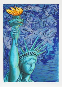 Kenneth Tisa, Liberty, Screenprint