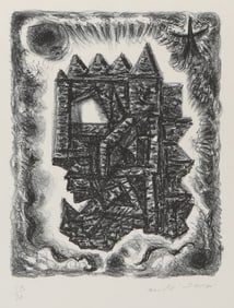 Andre Masson, Ruine, Lithograph