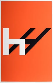 Yaron Vardimon, The Letter H, Screenprint