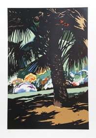 Jon Carsman, Palmettos, Screenprint