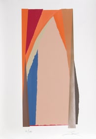 Larry Zox, Bonac II, Screenprint