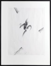 Walter Koenigstein, Ravens Raving, Graphite on paper