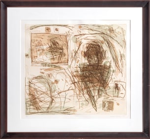 Louisa Chase, Woods, Aquatint Etching