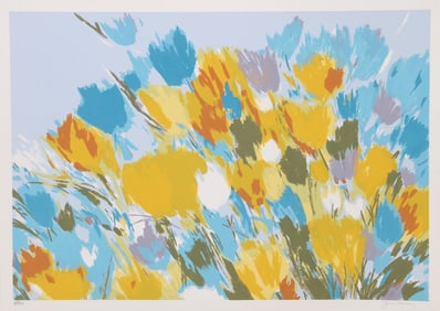 Joan Paley, Early Spring, Lithograph