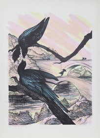 Susan Hall, Black Beauty, Lithograph