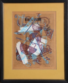 Sterne, Program of the American Premier, Screenprint