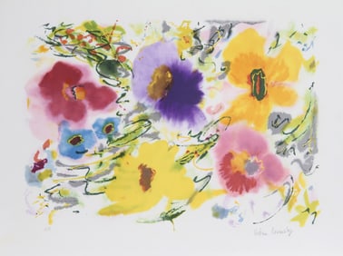 Helen Covensky, Yellow Spring, Lithograph