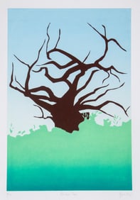 Aquie, African Tree, Screenprint