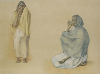 Francisco Zuniga, La Senal, Lithograph