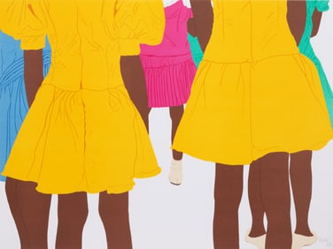 Ana Mercedes Hoyos, San Basillio II, Lithograph