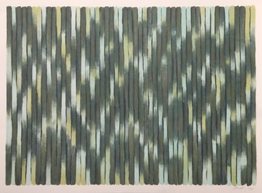 Gene Davis, Ferris Wheel, Lithograph on Arches Paper