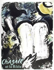 Marc Chagall, Et la Bible, Lithograph in Colors on Thin Wove Paper
