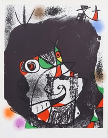 Joan Miro, Les Revolutions Sceniques du XXe Siecle - I (Cramer 207), Lithograph
