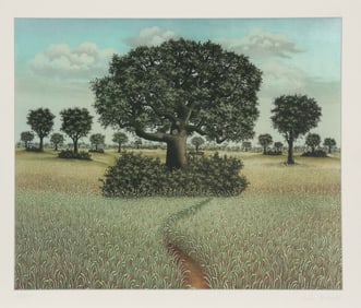 Milan Generalic, Tree, Screenprint