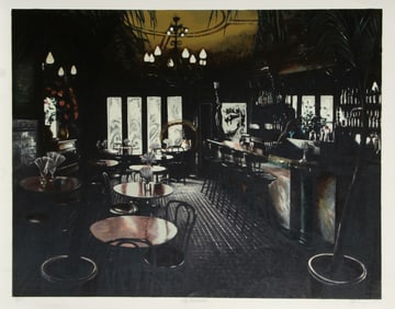 Harry McCormick, La Cabana, Screenprint