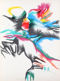 Marisol Escobar, Blackbird Love, Lithograph