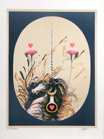 Pierre Jacquot, La Licorne, Lithograph