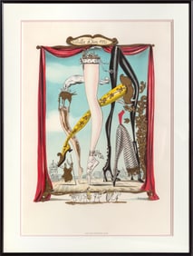 Helene Tran, Ballet Dim, Lithograph