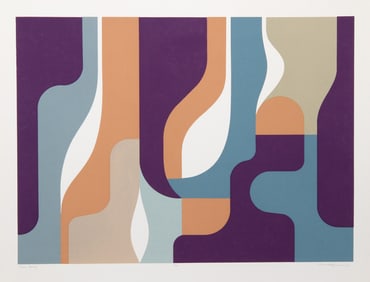 Arnold Hoffmann, Jr., Early Spring, Screenprint