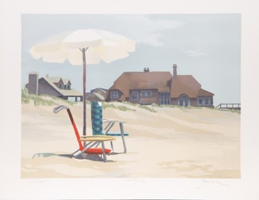 Jarvis Wilcox, Point O'Woods, Lithograph on Arches