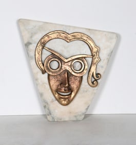 Constantin Antonovici, Ileana, Bronze on Marble