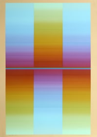 Evelyn B. Johnson, Skylight XXXII, Screenprint