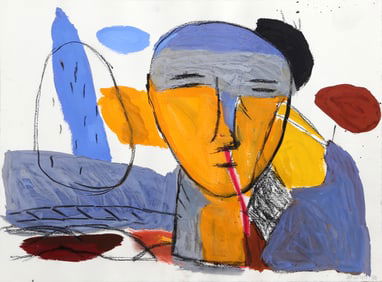 Maria Teresa Viecco, Untitled 2, Mixed Media on Paper