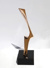 Leonardo Nierman, Flame, Bronze Sculpture