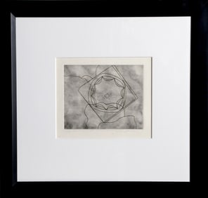 Ben Nicholson, Olympia Fragment (LaFranca 9), Etching