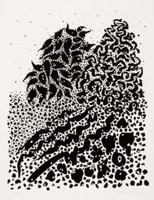 Bob Cato, White Fish from Nantucket Series, Screenprint on Somerset