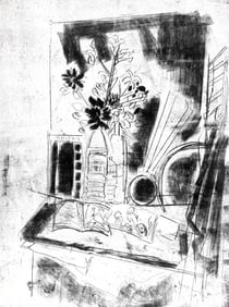 Liliane Klapisch, Spring, Soft Ground Etching