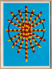 Allan D'Arcangelo, Yield from Homage to Picasso, Screenprint