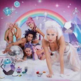 Micha Klein, The Arrival of the Rainbow Children, C-Print face-mounted to Perspex