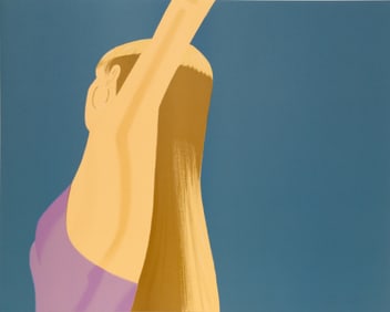 Alex Katz, Night: William Dunas Dance 2 (Pamela), Lithograph on Arches