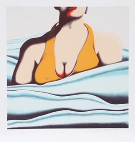 Jack Brusca, The Beach, Screenprint