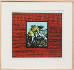 Beth Story, Visual Chemistry - Woman Carpenter, Digital Print