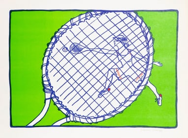 Edwina Sandys, Tennis, Lithograph