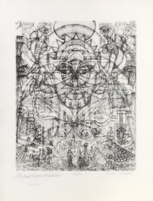 Juliana Seraphim, Asturias I, Etching