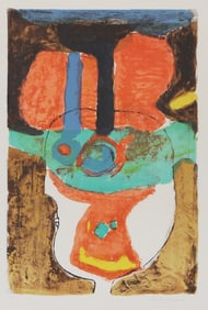 Slavko Kopac, Glass, Lithograph