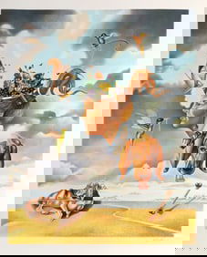 Israel Rubinstein, Spring, Screenprint on Arches