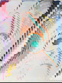 Stephen Greene, Passing By (Light), Acrylic on Board