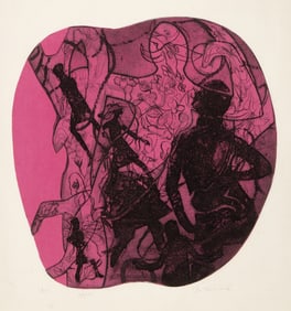 Marjorie Tomchuk, Apple (2nd Edition), Etching